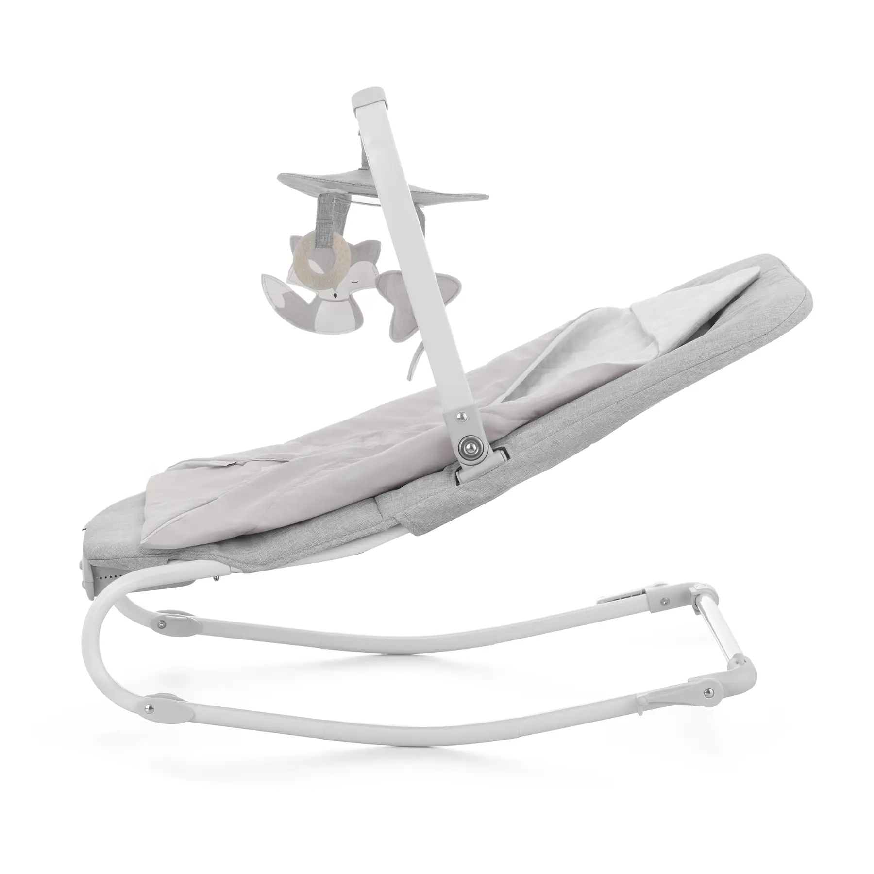 Шезлонг-гойдалка Kinderkraft Felio 2 Stone Grey